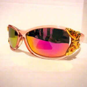 NWT BUTTERFLY DESIGN POLARIZED WOMENS SUNGLASSES
